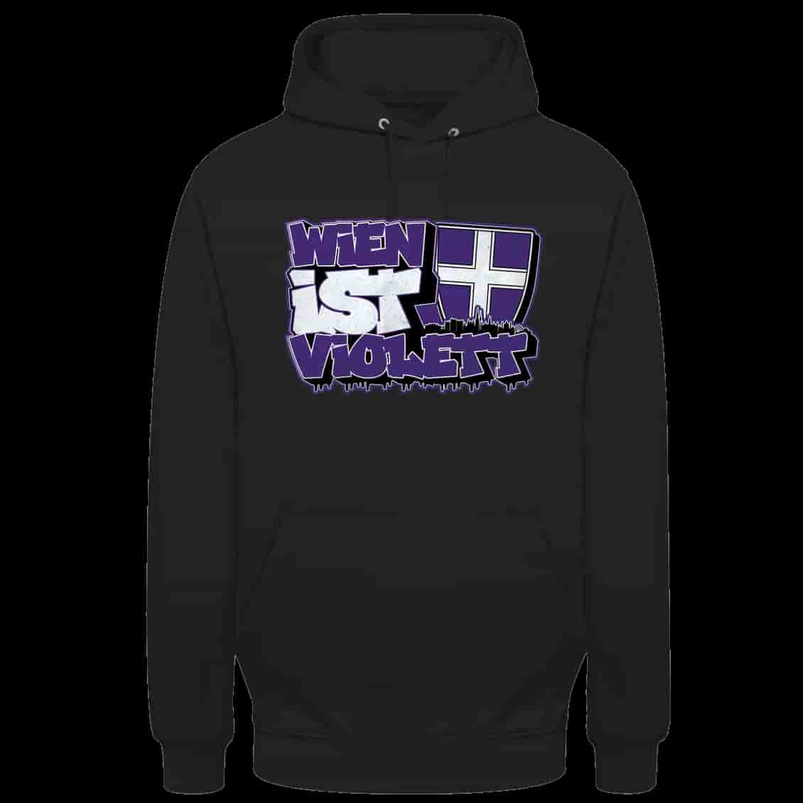 Wien ist violett Hoodie