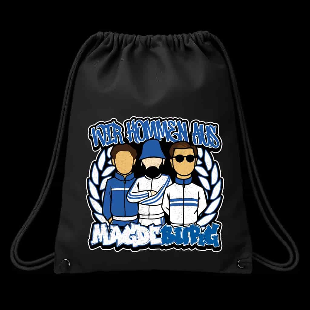 Wir kommen aus Magdeburg Sack Pack