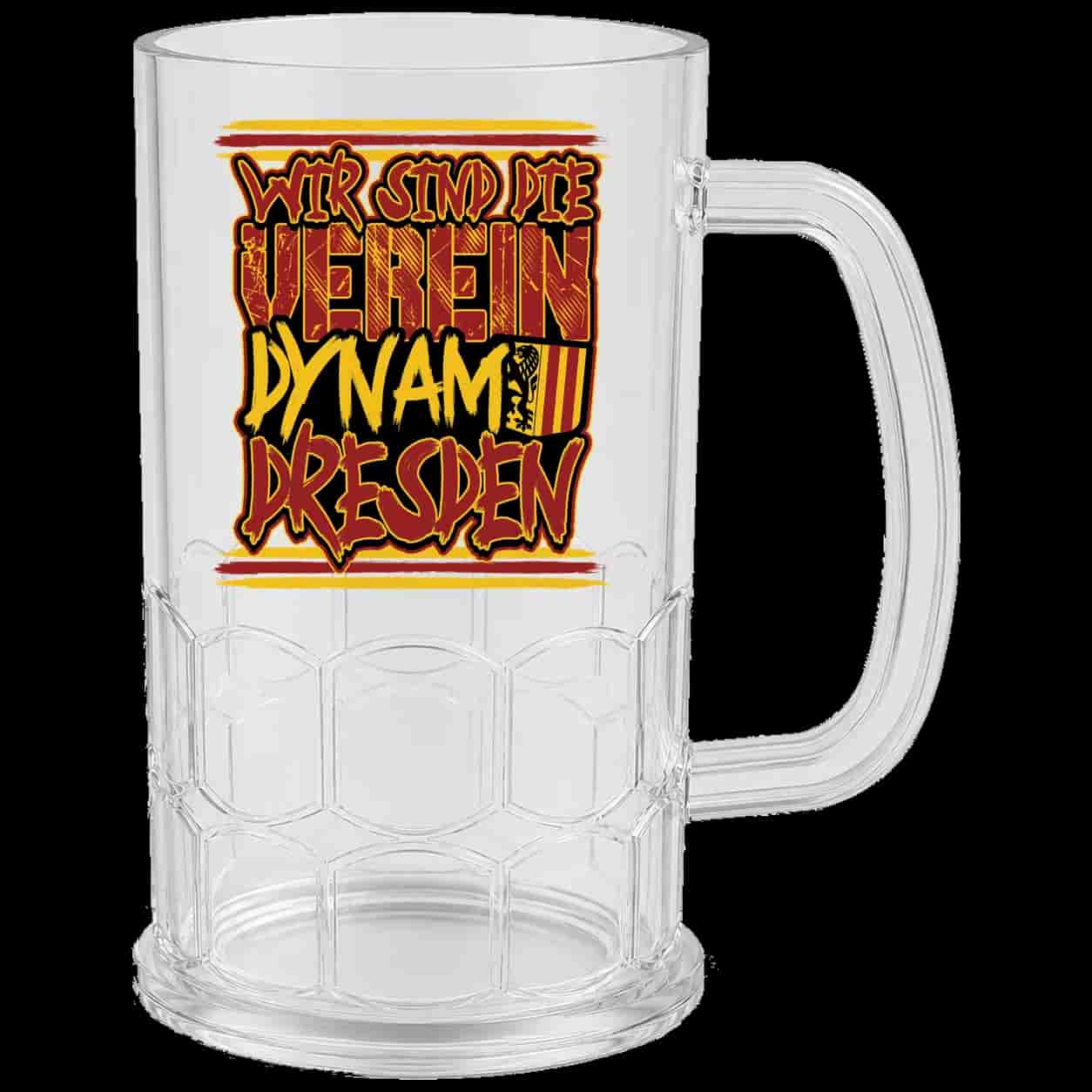 Wir sind die verein - dynamo dresden Beer Mug