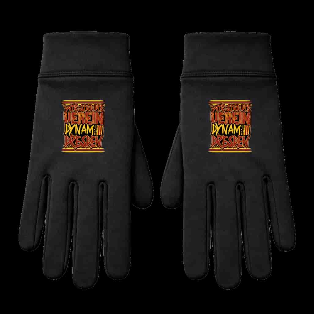 Wir sind die verein - dynamo dresden Gloves