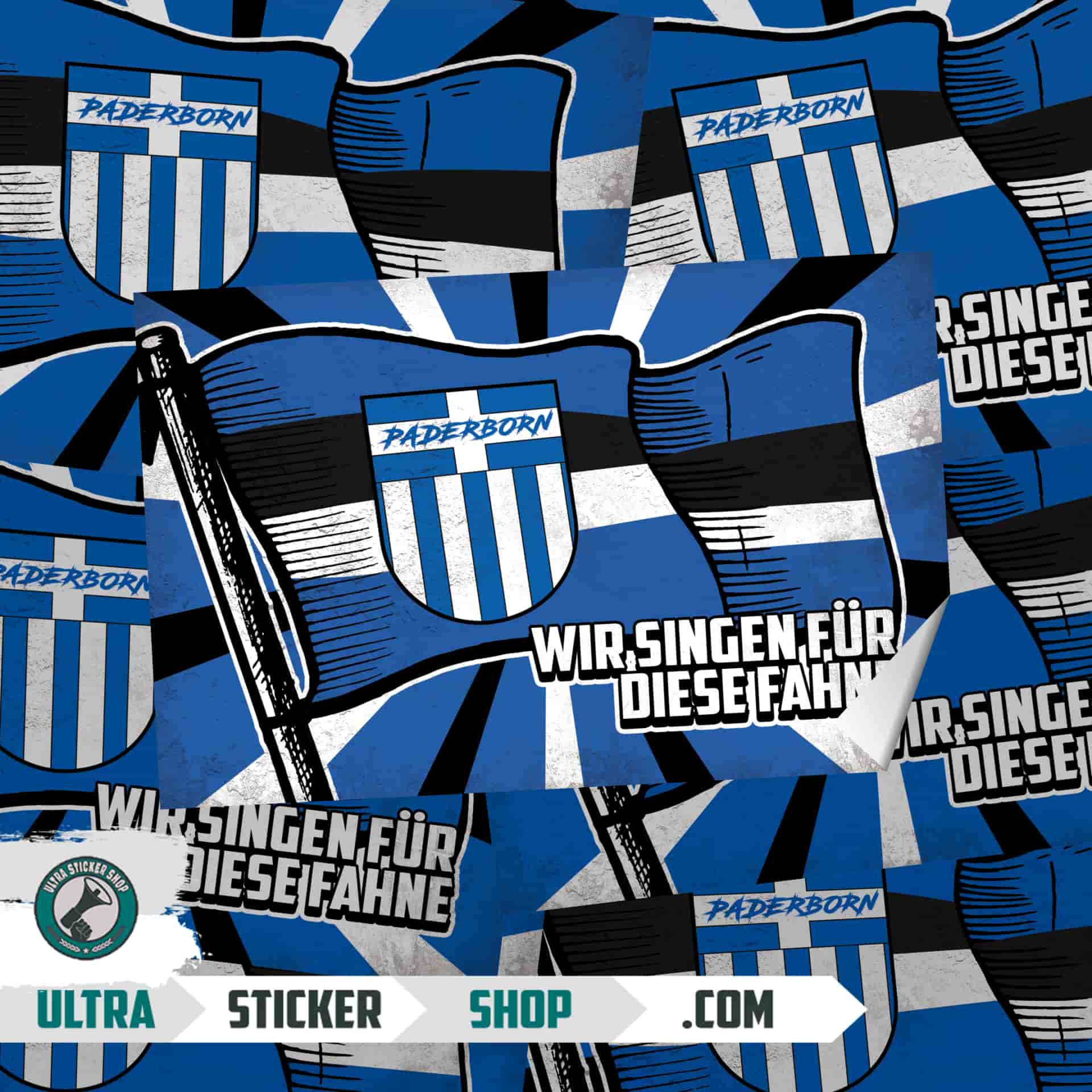 Wir singen für diese fahne Stickers