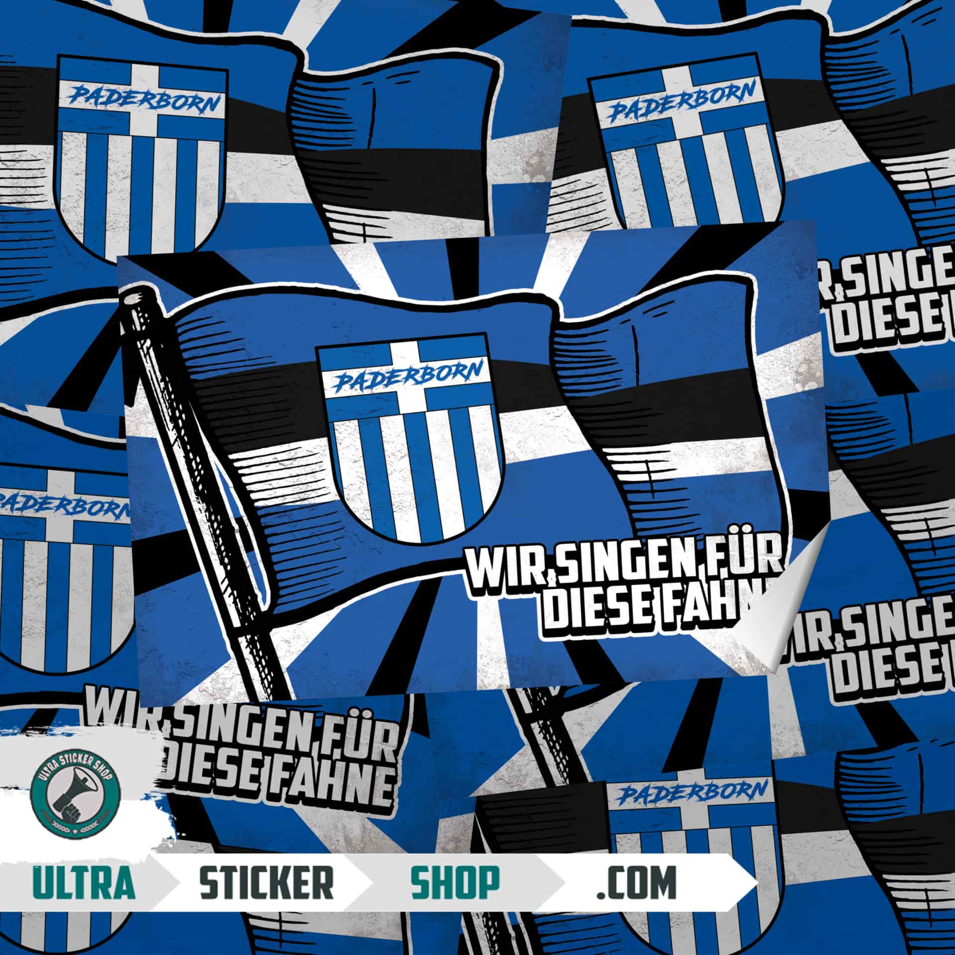 Wir singen für diese fahne Stickers