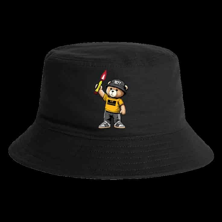 Wolverhampton 1877 bear Bucket Hat