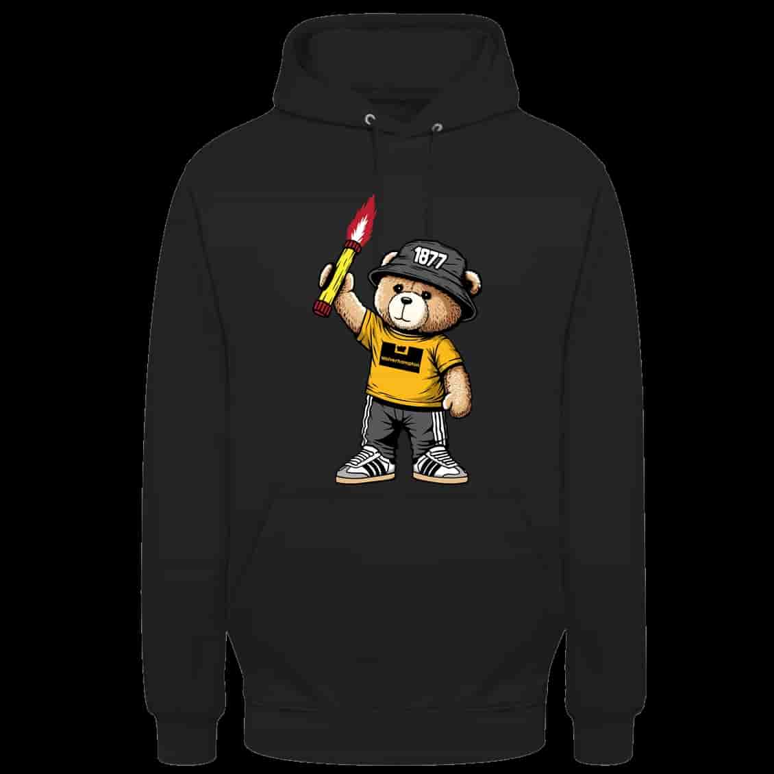 Wolverhampton 1877 bear Hoodie