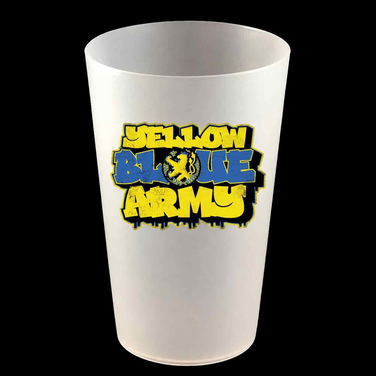 Yellow Blue Army Hardcup