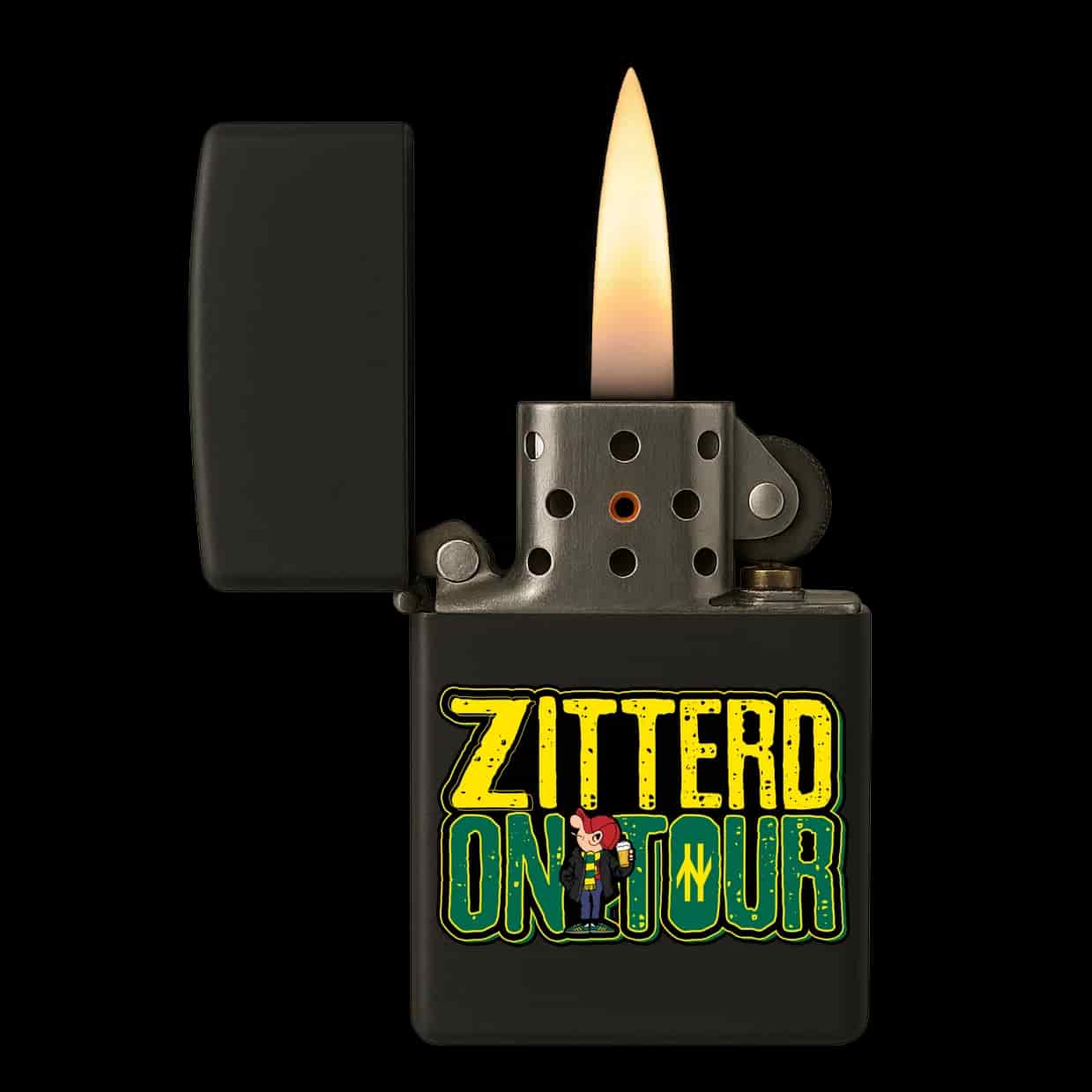Zitterd on tour Lighter