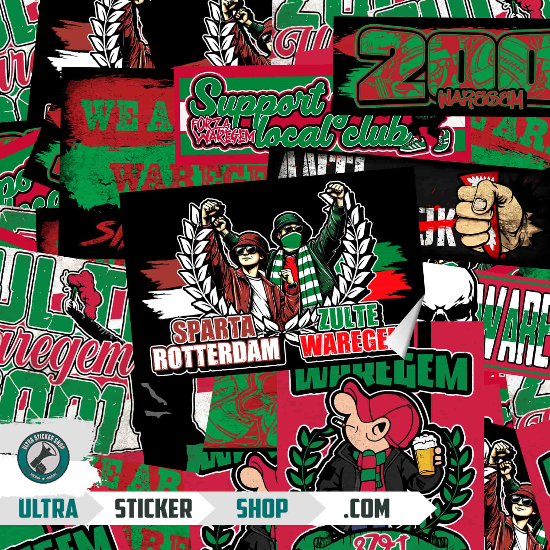 Zulte Waregem Sticker-Mix