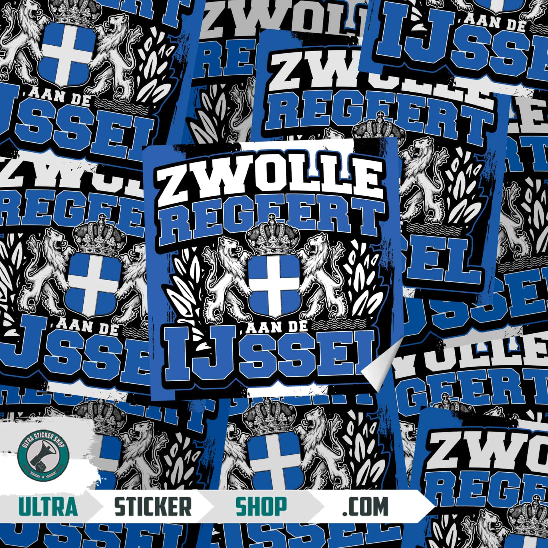 Zwolle regeert aan de IJssel Stickers