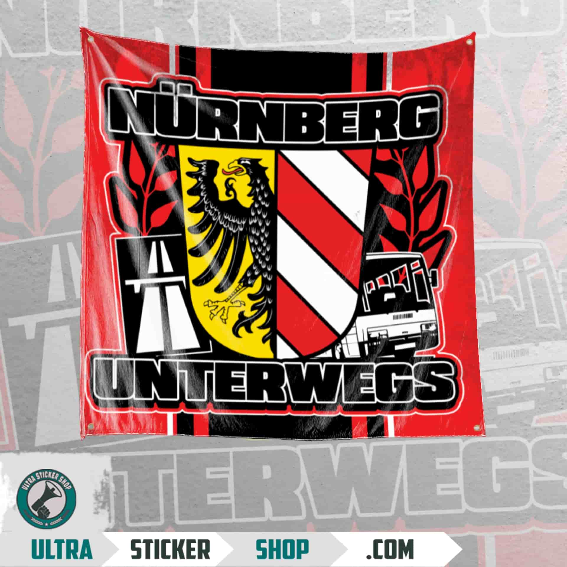 Nürnberg unterwegs Flag