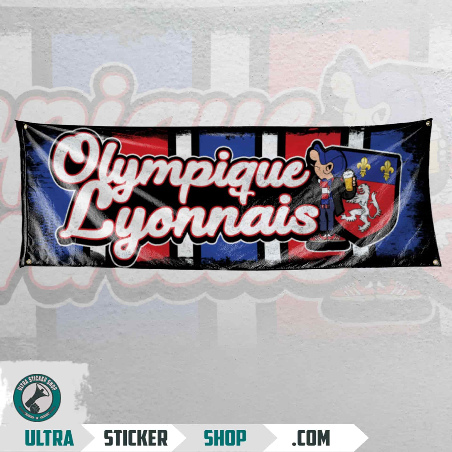 Olympique Lyonnais Flag