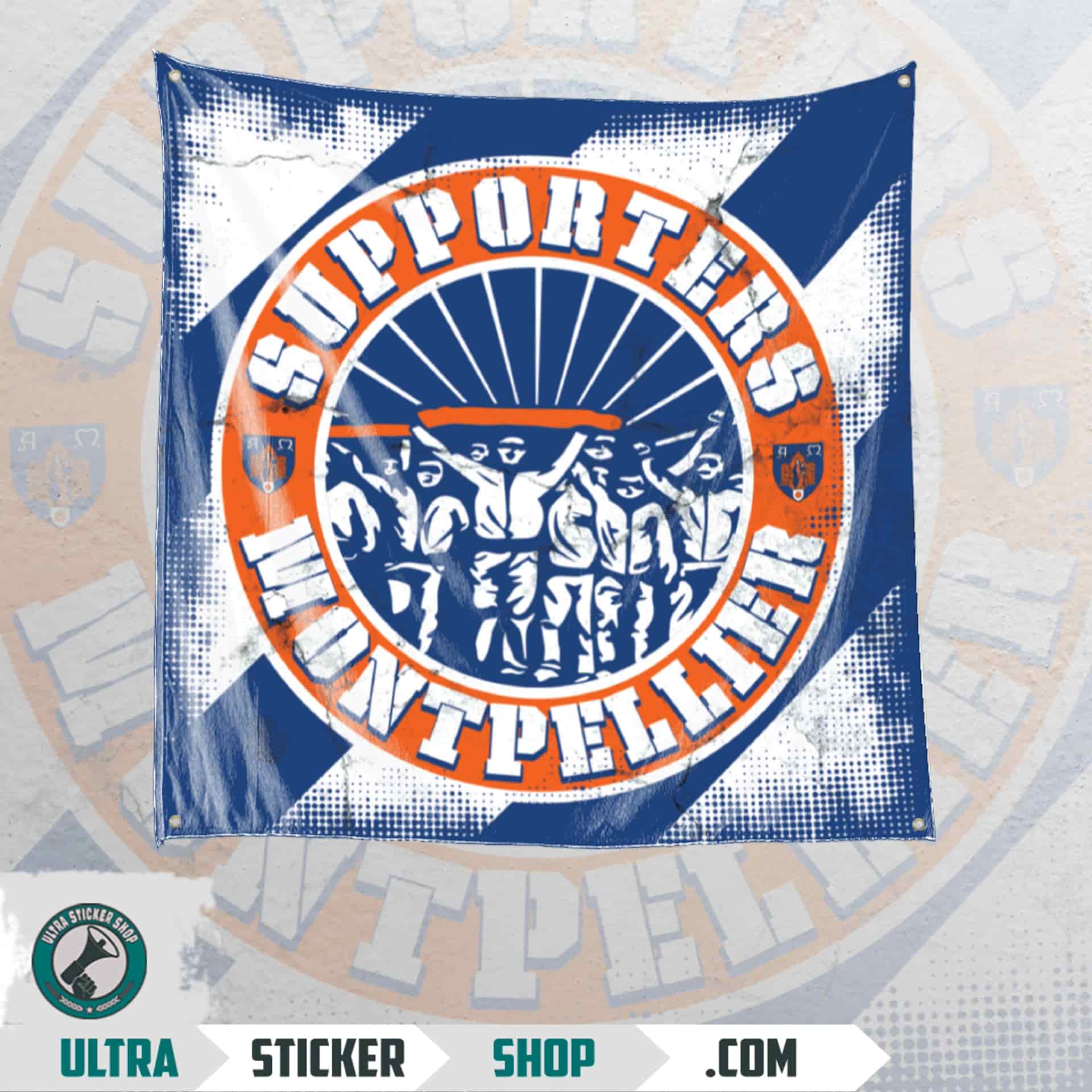 Supporters Montpellier Flag