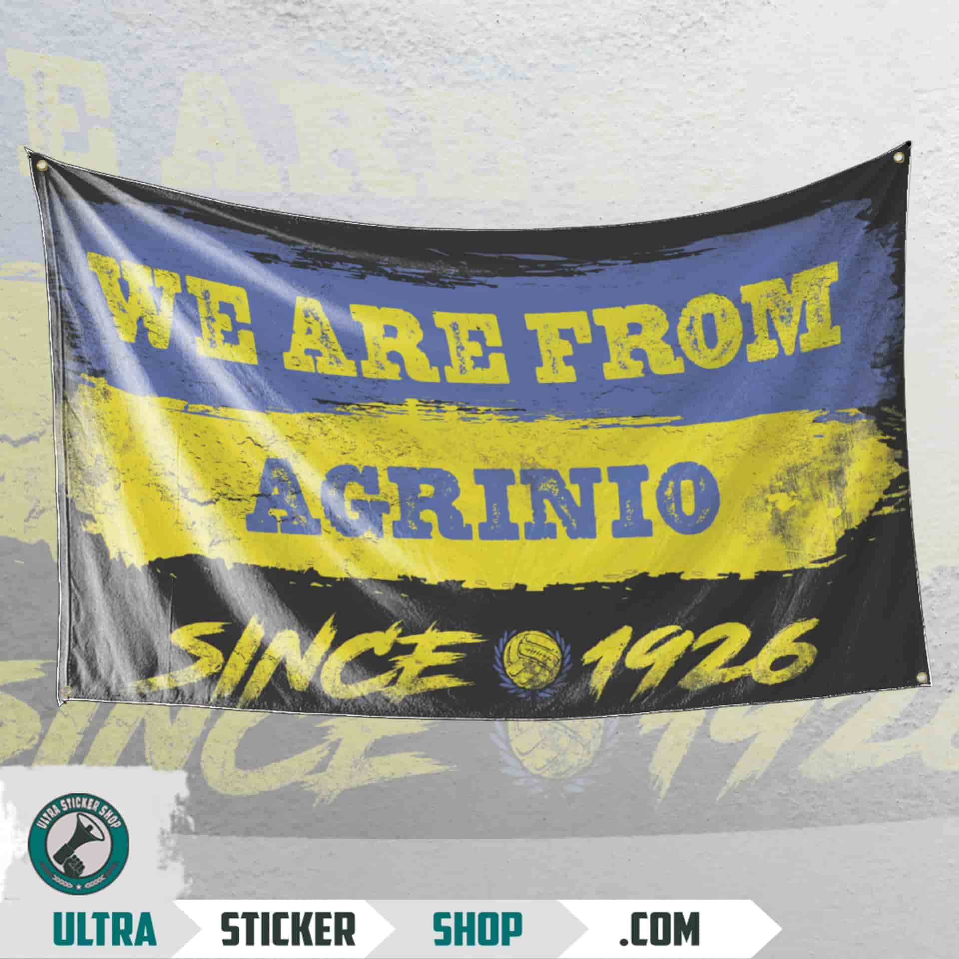 We are from Agrinio since 1926 Flag