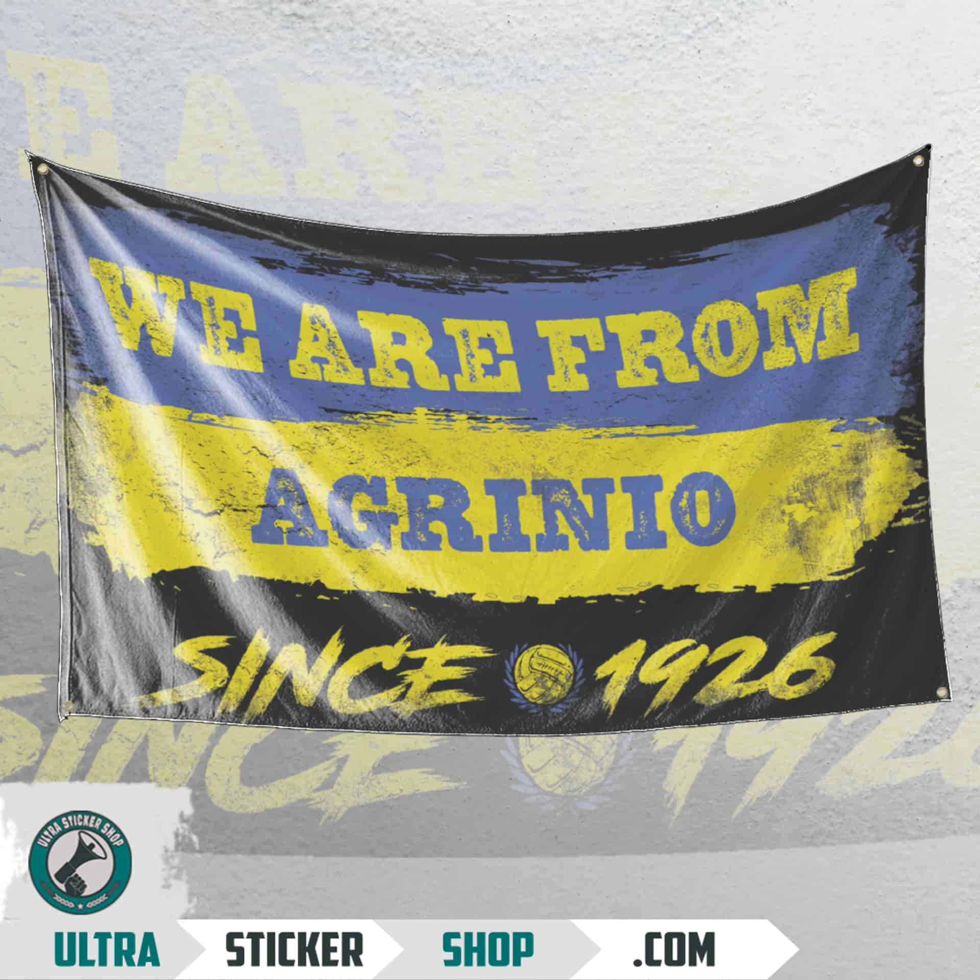 We are from Agrinio since 1926 Flag