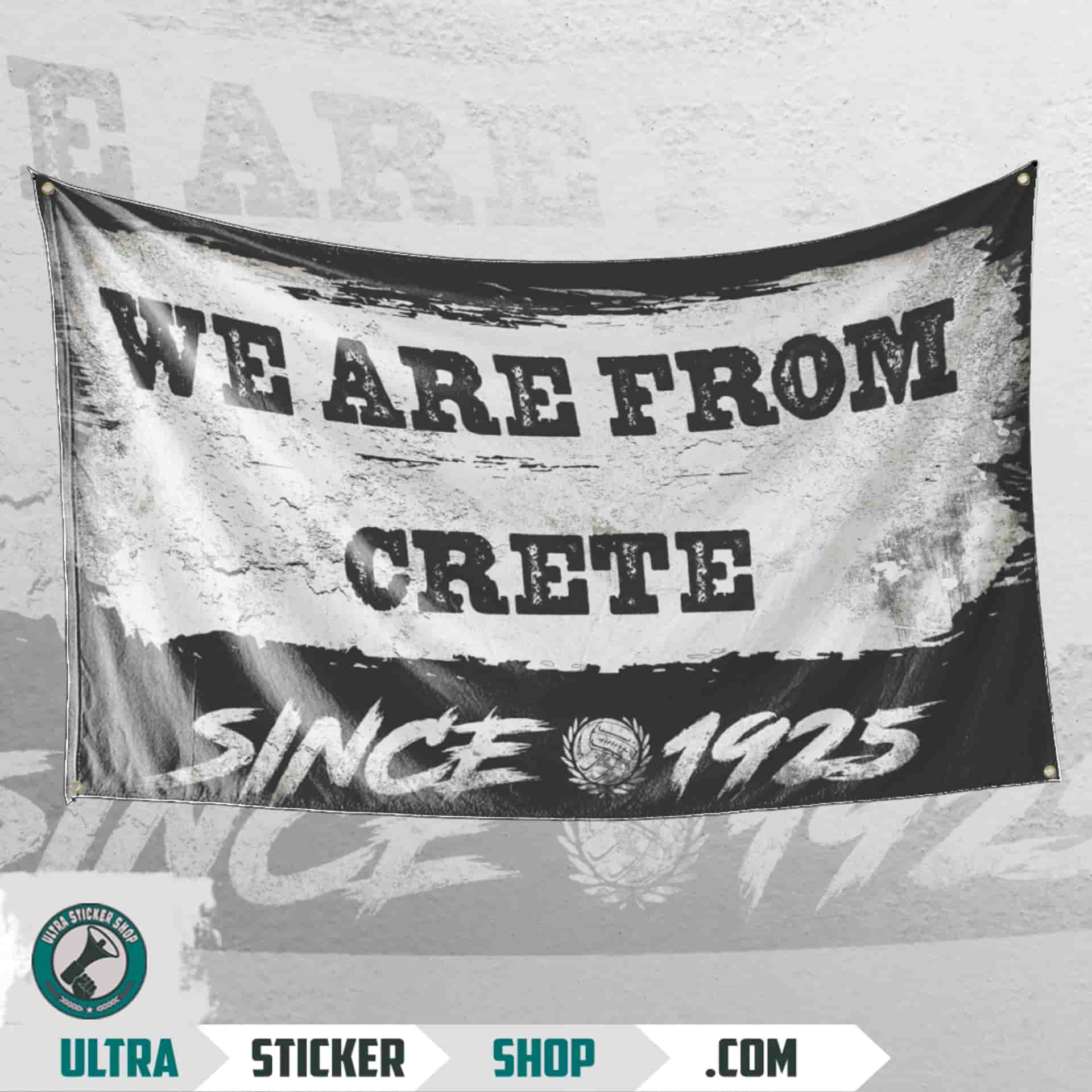 We are from Crete since 1925 Flag