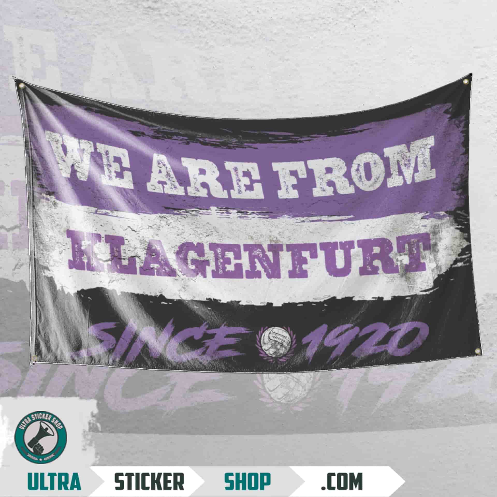 We are from Klagenfurt since 1920 Flag