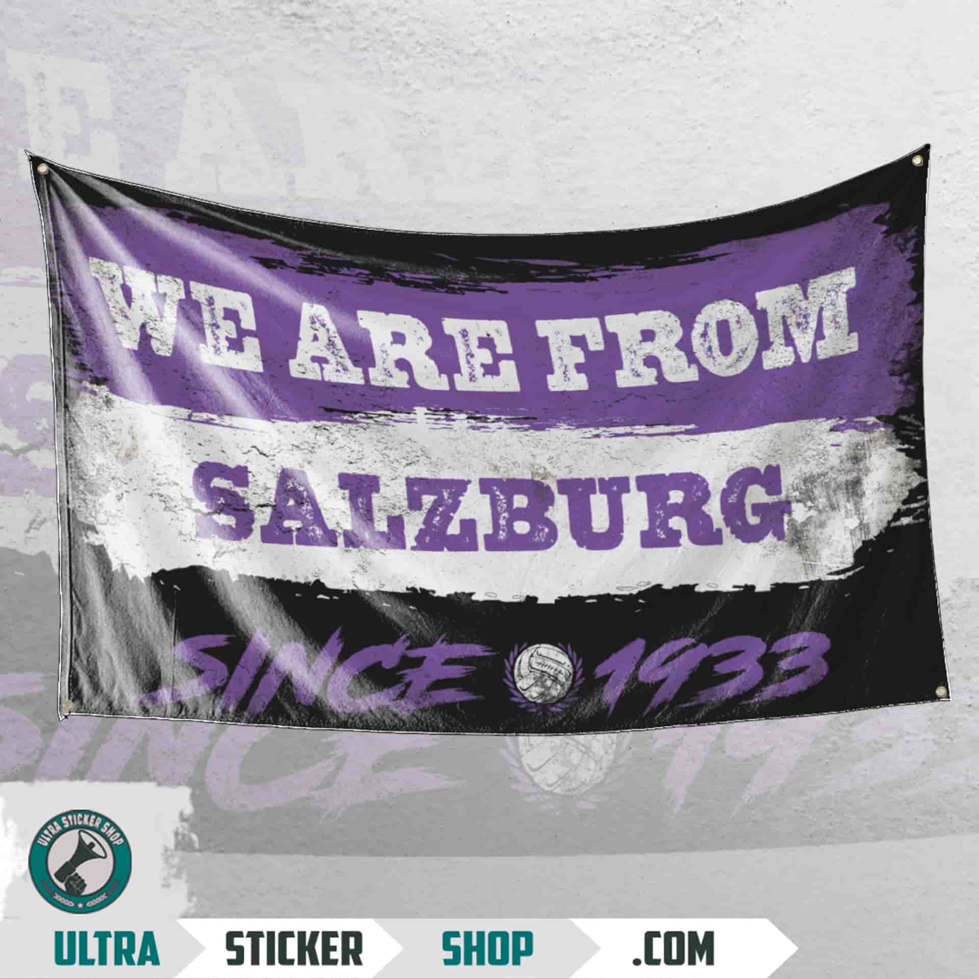 We are from Salzburg since 1933 Flag